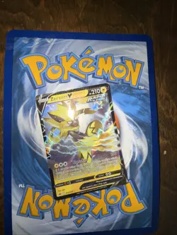 Pokemon Extreme Crimp Error Card Zeraora V Rapid Strike - Image 2