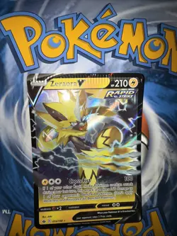 Pokemon Extreme Crimp Error Card Zeraora V Rapid Strike - Image 3