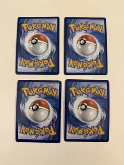 4x Lunatone Rare 074/132 Holo Mega Evolution Pokemon NM Card Playset MEG EN X4 - Image 3