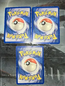 Expedition Base 3 Card Lot Pokemon Houndour, Tauros, Machop - Image 5