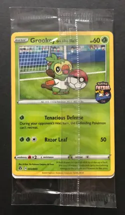 Grookey On The Ball 003/005 Futsal Pokemon Card PROMO UK Exclusive NEW SEALED - Image 1