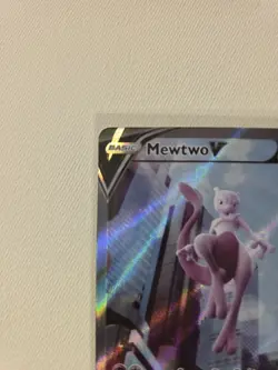 Pokemon TCG Mewtwo v Alt Art Full Art Holo Ultra Rare Card 072/078 Pokemon Go - Image 3