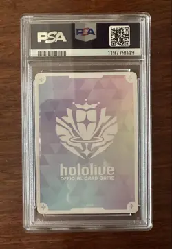 PSA10 Lamy Yukihana SEC Signed Card Hololive Rare Japanese Collector Item - Image 2