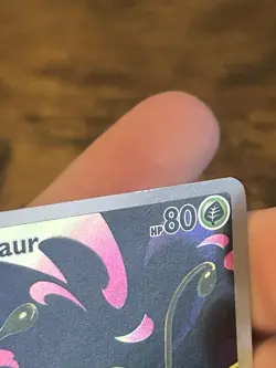 Bulbasaur 133/132 Promo Mega Evolutions Stamp Pokemon Card - Image 3