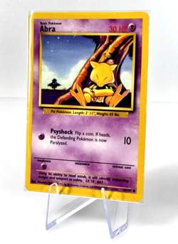 Vintage 1999 Pokemon Abra 43/102 Base Set Card - Image 4