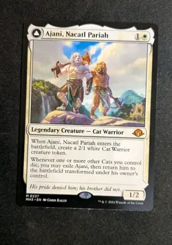 Ajani, Nacatl Pariah Modern Horizons 3 MTG Near Mint - Regular - Image 1