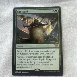 Silkguard Kamigawa Neon Dynasty Commander Regular NM Magic The Gathering Mtg - Image 1