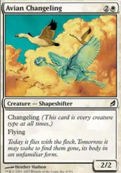 Avian Changeling - Medium Play MTG Lorwyn - Image 1