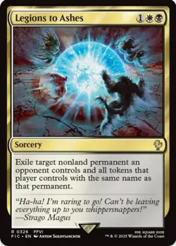 1 x Legions to Ashes - Final Fantasy Commander - LP - MTG - Image 1