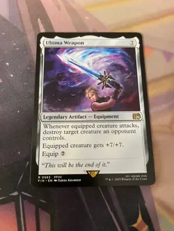 MTG - ULTIMA WEAPON - RARE - FIN - NM - Image 1