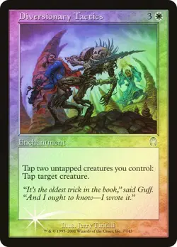 Apocalypse MTG FOIL Diversionary Tactics Magic - Image 1