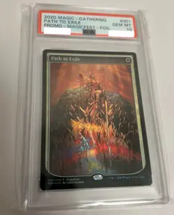PSA10 MTG Path to Exile Magic Fest Cards Foil GEM MINT - Image 1