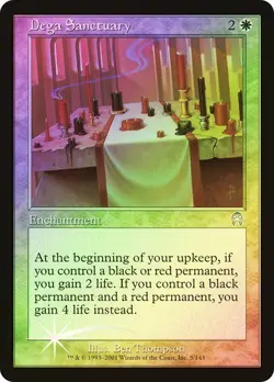 Apocalypse MTG FOIL Dega Sanctuary Magic - Image 1