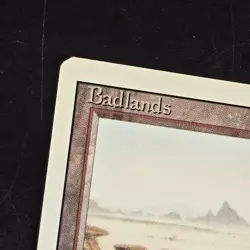 Badlands Revised Edition Regular LP Magic The Gathering MTG Ships FAST RARE - Image 2