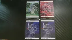 Full art Lands Spiderman mtg small bundle x7 - Image 1