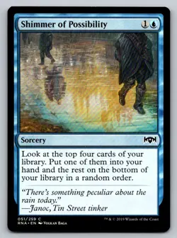 MTG Shimmer of Possibility 051/259 Regular - Image 1