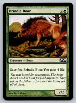 MTG Brindle Boar (M11) Regular - Image 1