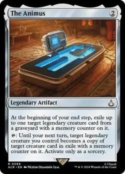 The Animus Assassin's Creed MTG MAGIC LEGENDARY ARTIFACT #69 R O25 - Image 1