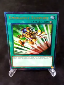 YuGiOh! Emergency Teleport RA02-EN053 Ultimate Rare 1st Edition - Near Mint - Image 1