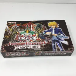 Yugioh Legendary Collection 4 Joey's World Used with Game Board and 38 Card Lot - Image 1