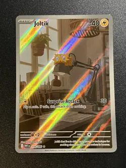 Joltik 116/086 S&V White Flare Illustration Rare Pokemon TCG Card NM Condition - Image 1