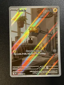 Joltik 116/086 S&V White Flare Illustration Rare Pokemon TCG Card NM Condition - Image 2