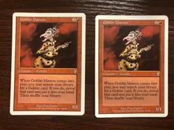 MTG Goblin Matron - 7th Edition Card #191/350 (2 Cards) - Image 1