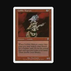 MTG Goblin Matron - 7th Edition Card #191/350 (2 Cards) - Image 3