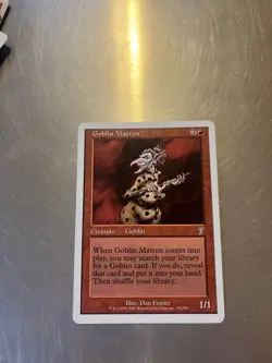 Goblin Matron, 7th Edition Magic Cards, LP, COMBINED SHIPPING - Image 1