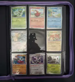 Pokemon TCG Scarlet & Violet Promo Cards Binder Lot - Image 3