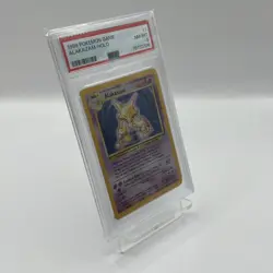Alakazam Holo Pokemon Card 1/102 Base Set 1999 Unlimited PSA 8 NM-MT WOTC - Image 3
