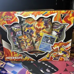 Pokemon Trading Card Game Infernape V Box Includes a Code Card TCG SEALED BOX 820650851193 - Image 1