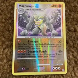 Machamp 31/130 Reverse Holo Rare Diamond & Pearl Base Set Pokemon TCG Card - Image 1