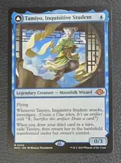 MTG Tamiyo, Inquisitive Student - Modern Horizons 3 #242 (MH3) - NM Magic Card - Image 1