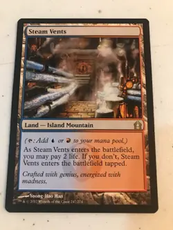MTG Steam Vents Return to Ravnica Regular - Image 1