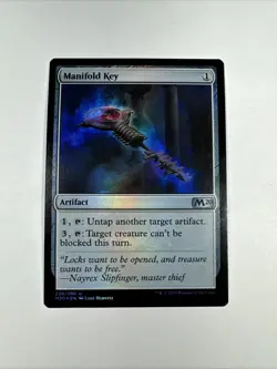 MTG - Manifold Key - Foil #230 M20 Core Set NM Uncommon Artifact - Image 1