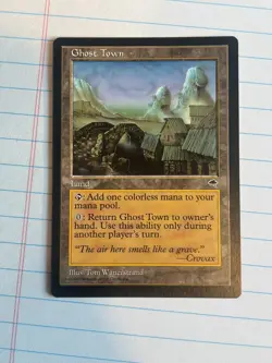 Ghost Town, Tempest Magic the Gathering Card - Image 1