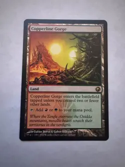 Copperline Gorge Scars of Mirrodin Regular - Image 1