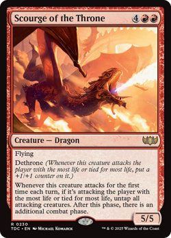 Scourge of the Throne - TDC #230 | NORMAL | NM | MTG - Image 1