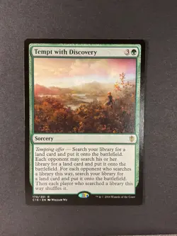 Tempt with Discovery - Commander 2016 - Magic the Gathering - MTG - Image 1