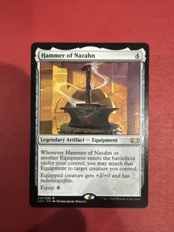 Hammer Of Nazahn Mtg Double Masters Nm Near Mint - Image 1