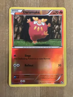 Pokemon TCG Darumaka Black and White 24/114 Reverse Holo Uncommon NM - Image 1
