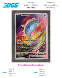 Dondozo 207/198 Pokemon TCG Illustration Rare SV01: Scarlet & Violet Base Set Ne - Image 3