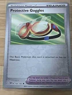 Pokemon TCG Protective Goggles Scarlet & Violet-151 164/165 Reverse Holo... - Image 1