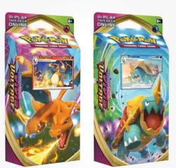 Pokemon Vivid Voltage Charizard & Drednaw Theme Decks - Image 1
