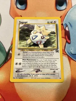 Togepi 30 Pokemon TCG WOTC Black Star Promo NM/M (001) - Image 1