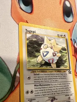 Togepi 30 Pokemon TCG WOTC Black Star Promo NM/M (001) - Image 5