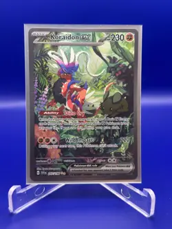2023 Pokemon SV Scarlet Violet Koraidon ex 247/198 Special Illustration Rare SIR - Image 1