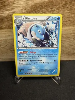 Pokemon Blastoise #16/101 Plasma Blast Rare Cosmos Holo - Image 1