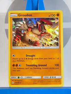 Groudon - 113/236 - Cracked Ice Deck Promo - S&M Cosmic Eclipse - Pokemon TCG - Image 4